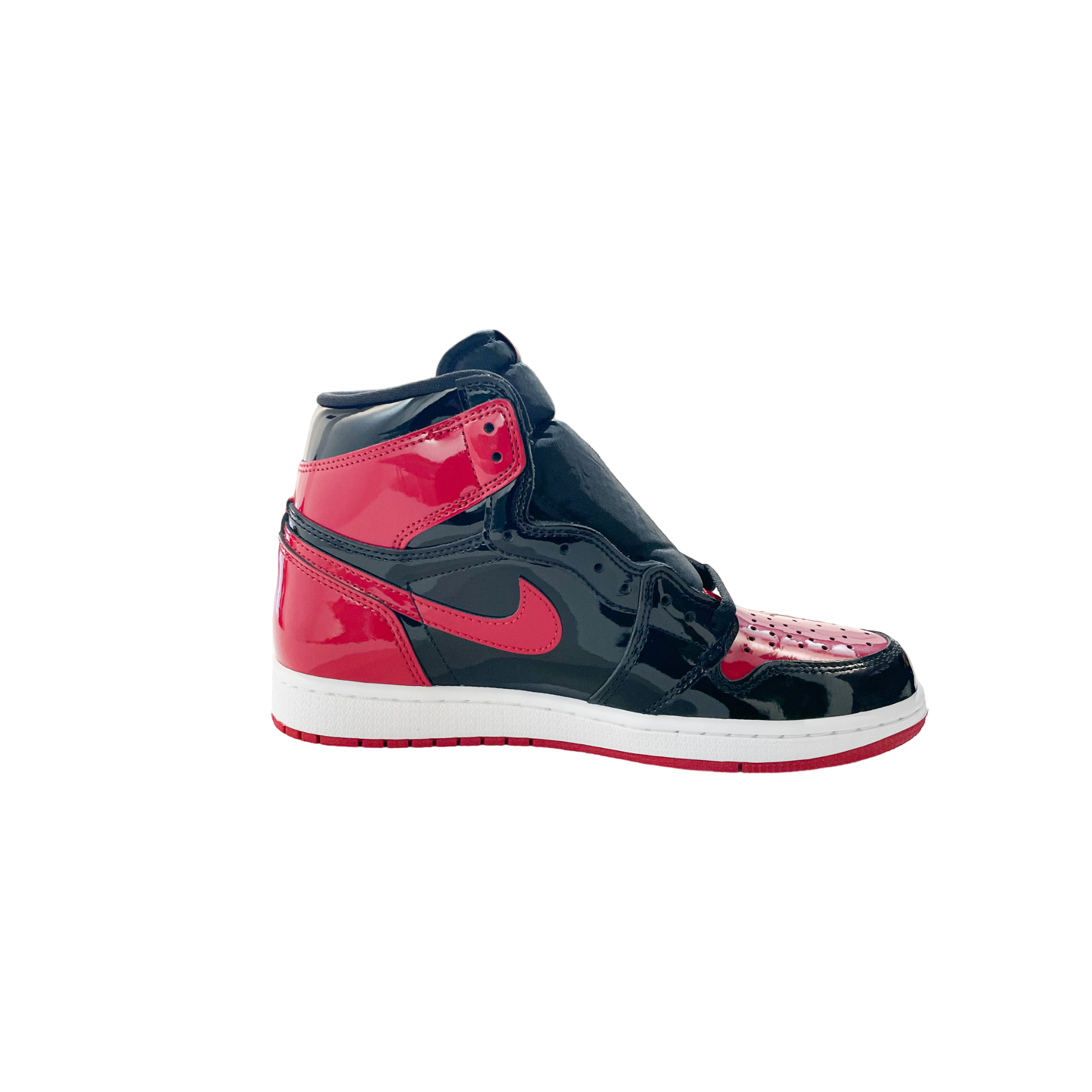 Air Jordan 1 High Patent Bred