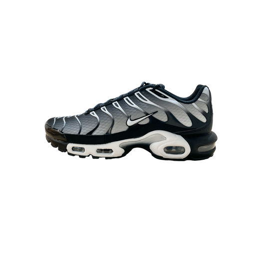 Nike Air Max Plus Black Silver White (Damaged OG Box/Replacement Box branded)